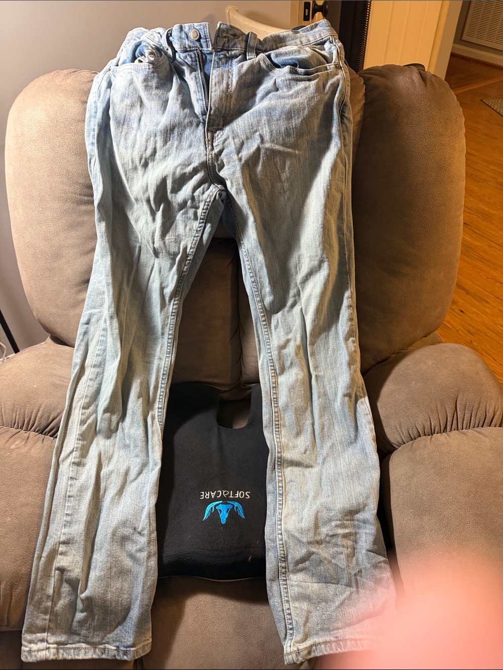 True Craft Light Blue Straight Jeans